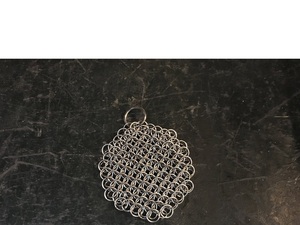 ที่วางหม้อสแตนเลสแบบโซ่เชื่อม งานโลหะเชื่อมวงกลม อุปกรณ์ครัวทันสมัย - Product Image 6