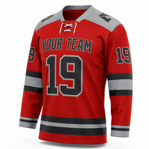 Servicios OEM, Camisetas de Hockey sobre Hielo, Ropa Deportiva, Precio Razonable, Camisetas de Hockey sobre Hielo de Alta Calidad para Venta en Línea - Product Image 3