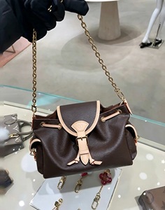 Sac messager d'hiver en cuir véritable avec cordon de serrage, sac à bandoulière, sac à main, plusieurs compartiments pour les voyages quotidiens unisexes - Product Image 4