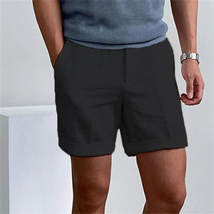 Shorts de sport décontractés pour hommes, vente chaude, en gros, OEM ODM, logo personnalisé disponible, séchage rapide, taille élastique, 100% nylon, durables - Product Image 4