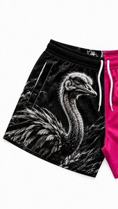 Pantalones Cortos Deportivos Personalizados con Sublimación, Bolsillos, Cintura Elástica de Poliéster, para Rugby y Fútbol, con Estampado Único y Secado Rápido - Product Image 3