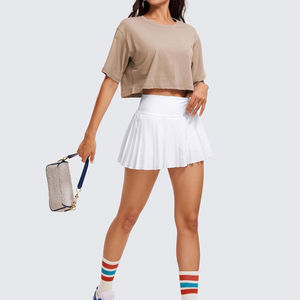 Camisetas Cortas de Verano para Mujer, de Algodón, Transpirables, Ecológicas, de Calidad Profesional, Personalizadas - Product Image 1