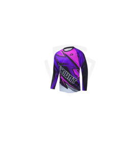 Jersey de Motocross Sublimado de Manga Larga, Unisex, de Secado Rápido, Alta Calidad, Anti-UV, % Poliéster, Colores Personalizados - Product Image 1
