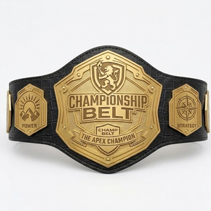 Ceintures de championnat haut de gamme personnalisées OEM ODM – Prix usine, haute qualité, design sur mesure, fabricant d'ensembles de récompenses durables - Product Image 1