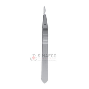 Scalpel jetable Fig. 15 lames chirurgicales stériles en acier inoxydable à usage unique, fabricant OEM, utilisation OEM, marque privée médicale - Product Image 1