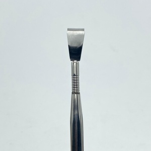 Pince à épiler en acier inoxydable durable de haute qualité séparation des cils efficace Plasma noir plaqué or peigne pointu cils - Product Image 5