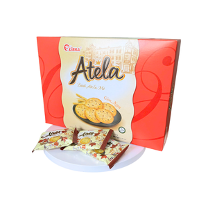 ODM Vietnam Factory Direct & Free Samples Irresistably Crispy Sesame Round Crackers 150g - Product Image 2