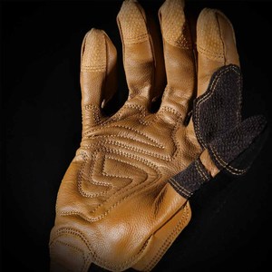 Gants de mécanicien en cuir de chèvre, haute performance, résistants à la chaleur, protection au travail, sécurité des mains, durabilité industrielle - Product Image 3
