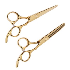 Tijeras Profesionales de Belleza para el Cuidado Personal, Depilación Facial, Recorte de Orejas, Nariz y Cejas, Acero Inoxidable, Finas y Rectas - Product Image 1