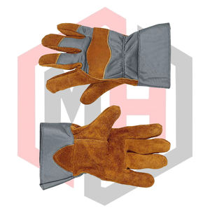 ถุงมือช่างริเกอร์เสริมแรง ฝ่ามือหนัง กันลื่น ป้องกันไฟฟ้าสถิต ทนไฟ ระบายอากาศได้ดี สำหรับงานริเกอร์เพื่อความปลอดภัย - Product Image 6