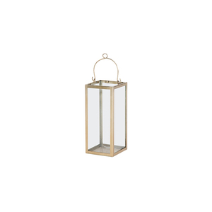 Lanterne suspendue carrée de style marocain, structure métallique durable, détails de découpe complexes et design de panneaux en verre teinté vibrant - Product Image 4