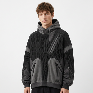 Sudadera con Capucha para Motociclistas, de Malla 3D y Forro Polar, con Protectores Extraíbles con Certificación CE - Product Image 5
