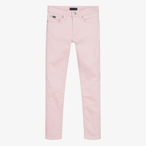 Pantalones Largos de Mezclilla Personalizables de Alta Calidad para Niñas, Transpirables, de Algodón, Corte Recto, Casuales - Product Image 2