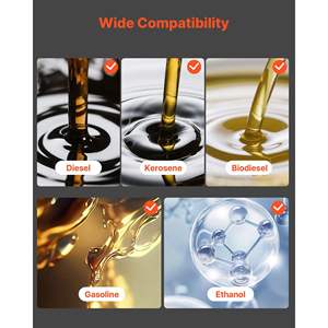 Bomba de Transferencia de Combustible Eléctrica de CA de 110 V, 15 GPM/57 L/min, Protección Contra Sobrecalentamiento, Elevación Máxima de Succión de 8 Pies/2.4 m, Elevación Máxima de 37 Pies/11.28 m para - Product Image 5