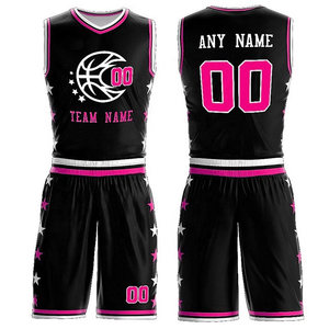 Vente en gros de maillots de basket-ball pour hommes, respirants, grandes tailles, 100% polyester, broderie personnalisée, vêtements de sport - Product Image 2