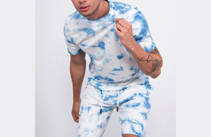 T-shirt de sport pour homme avec short décontracté assorti, pantalon de jogging, short de plage, pantalon de sport de marque pour homme - Product Image 4