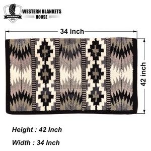 Sudadero Occidental para Caballo, Diseño Personalizado, Estilo Rancho Indio, Transpirable, de Polialgodón, con Parches de Cuero, Lana Brillante y Felpa, Cómodo y de Alta Calidad - Product Image 2