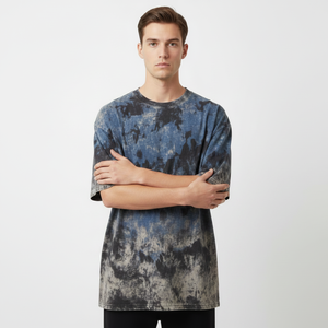 T-shirt en coton de qualité supérieure pour homme, manches courtes, col rond, vêtements décontractés confortables pour tous les jours - Product Image 4