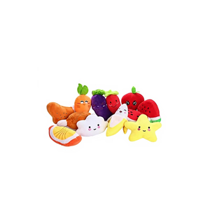 Cute Vegetable Plush <b>Toys</b> Set <b>Soft</b> <b>Stuffed</b> Animals For Kids 2 To 4 Years Unisex Stress Relief <b>Toy</b> 11CM-30CM - Product Image 3