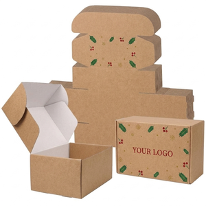 Custom Embossed Corrugated Paper Boxes Recycled Supermarket Packaging Eco Friendly Printed <b>Shipping</b> Cartons <b>Box</b> - Product Image 4