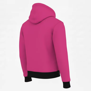 Sweat-shirt de sport pour homme de haute qualité avec fermeture éclair intégrale, léger, respirant, pour la salle de sport et l'entraînement, vente en gros OEM - Product Image 4