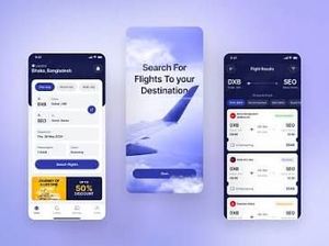 Reserva vuelos fácilmente con búsqueda en tiempo real, comparación de tarifas, reserva segura, boletos electrónicos y actualizaciones instantáneas de viaje. - Product Image 3