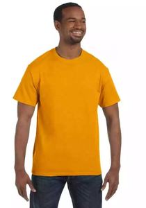 Camiseta de Hombre de Alta Calidad, Hecha a Medida, Negra, 100% Algodón, Tejido de Rizo, Corte Regular, Ecológica, Transpirable, Estilo Nuevo, Económica - Product Image 3