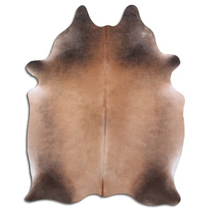 Tapis en cuir de vache brésilien, grand tapis rond en cuir véritable pour la maison et les hôtels - Product Image 2