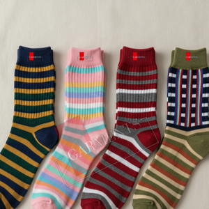 Men Cotton Multi Color <b>Socks</b> Custom Logo Breathable Stretch Casual Crew <b>Socks</b> Wholesale - Product Image 2