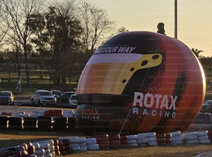 <span class=keywords><strong>Casco</strong></span> Inflable Gigante Atractivo para Carreras, <span class=keywords><strong>Casco</strong></span> Grande de Karting con Logotipo Personalizado, Modelo de <span class=keywords><strong>Casco</strong></span> de Motorsport para Publicidad de Eventos/Automovilismo - Product Image 5