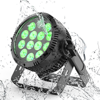Projecteur LED PAR étanche U`King 14x15w RGBW 4 en 1 IP65 pour scène et extérieur