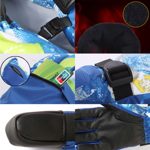 Gants de ski et de snowboard imperméables de haute qualité, confortables, antidérapants, avec logo personnalisé pour les sports d'hiver en plein air pour hommes - Product Image 6