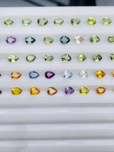 Zafiro Natural Multicolor Corte Pera 5.0x4.0mm 31.78cts Gema Premium Multicolor Certificada IGI Paquete a Juego con Bonito Brillo para - Product Image 4
