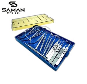 Kit Quirúrgico Manual Reutilizable Premium para Cataratas, Juego de Instrumentos de Microcirugía Oftálmica, Herramientas de Cirugía Ocular de Acero Inoxidable - Product Image 5