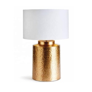 Lámpara de mesa martillada de gran venta sin pantalla, decoración de vida para sala de estar, hogar, mesita de noche, oficina, decoración del hogar - Product Image 1