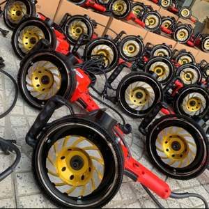 Pulidora y rectificadora de hormigón portátil de 1500W para suelos y paredes con motor eléctrico-Precio de fábrica disponible - Product Image 5
