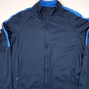 Personalizar conjuntos de pista de moda entrenamiento correr tejido chándal deportes caminar hombres poliéster chándales para senderismo - Product Image 1