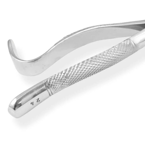 Forceps d'extraction dentaire n° Instrument d'extraction dentaire pour 24 molaires supérieures, en acier inoxydable, avec poignée ergonomique, manuel, certifié CE - Product Image 6