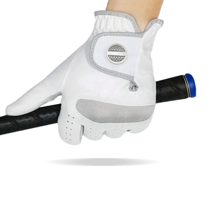 Gants de golf pour hommes en PU antidérapants, personnalisables, haute adhérence, durables, respirants, pour la main gauche, fabricant de gants de golf sur mesure, articles de sport - Product Image 4