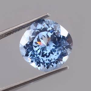 Espinela Azul de Ceilán, Corte Cojín, Gema Suelta, Natural, Certificada, Alta Claridad, Calidad Fina, Grado Joyería de Lujo - Product Image 3