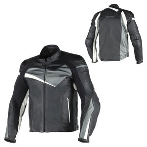 Full Grain Leather <b>Canvas</b> Long Thin Men's Motorbike Racing Armor Professional Biker Safety Gear Wholesale Motorbike Jacket - Product Image 4