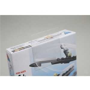 แท็บแขวนแบบใส PET ติดด้วยตัวเองพร้อมรูยูโรสำหรับบรรจุภัณฑ์ขายปลีก - Product Image 1