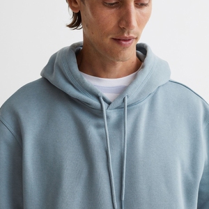 Sudadera con Capucha Extra Grande Premium, Personalizada, de Algodón Grueso, Estilo Urbano, con Logotipo Bordado, para Invierno - Product Image 5