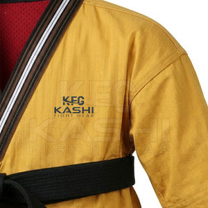 Uniforme Clásico de Artes Marciales, Judo Gi Karate con Logotipo Frontal, 100% Algodón, Transpirable y Ligero para Entrenamientos y Eventos Competitivos - Product Image 6