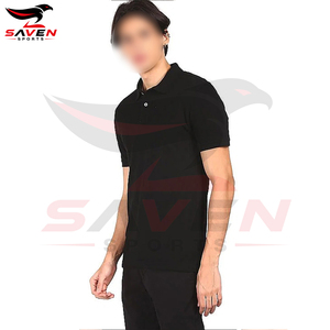 เสื้อโปโลผู้ชาย ดีไซน์สั่งทำ สีดำ คุณภาพพรีเมียม เนื้อผ้านุ่มพิเศษ สินค้าขายดี ยอดนิยม สำหรับใส่ลำลอง - Product Image 3