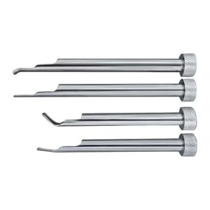 Juego de herramientas profesionales de acero inoxidable de doble punta para esculpir cera, espátula de modelado con mango antideslizante para laboratorio dental y arcilla - Product Image 4