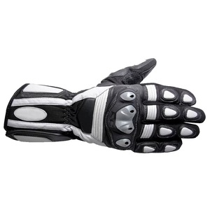 Gants de moto en cuir imperméables et respirants pour la formation, compatibles écran tactile, doigts entiers, protection des articulations rigides, fermeture auto-agrippante, haute performance - Product Image 3