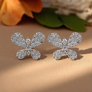 ต่างหูเม็ดกลมสีทองแท้18K สำหรับผู้หญิงหรือของขวัญ - Product Image 4
