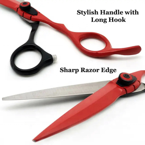 ชุดกรรไกรตัดผมทำจากเหล็กกล้าไร้สนิมคุณภาพสูง ชุดกรรไกรตัดและซอยผมระดับมืออาชีพ - Product Image 3