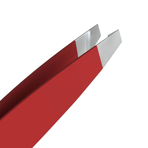 Pinzas Profesionales para Cejas, Herramienta de Precisión con Punta Inclinada, Pinzas de Acero Inoxidable con Punta Inclinada, Herramienta para Depilar Cejas - Product Image 4